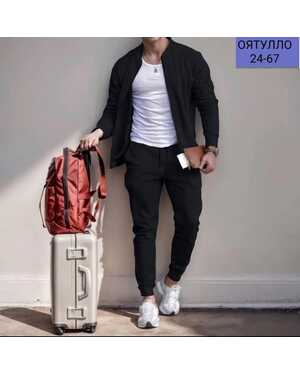 Мужской костюм ткань двунитка