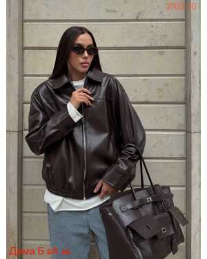 Женская куртка эко кожа