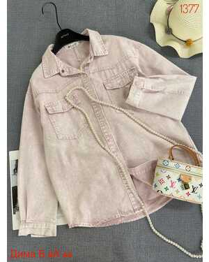 Женская джинсовая рубашка фабричный китай