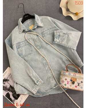 Женская джинсовая рубашка фабричный китай