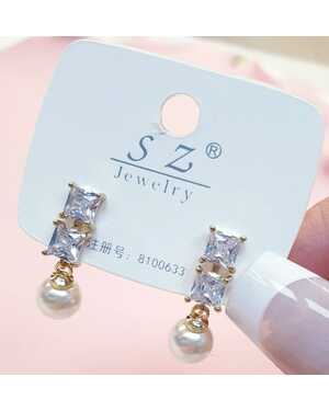 Серьги с жемчугом