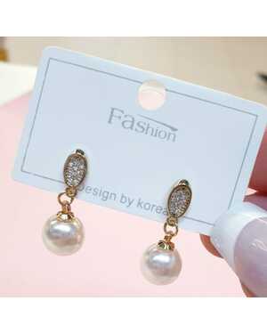 Серьги с жемчугом