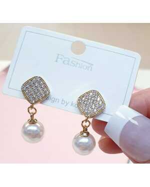 Серьги с жемчугом